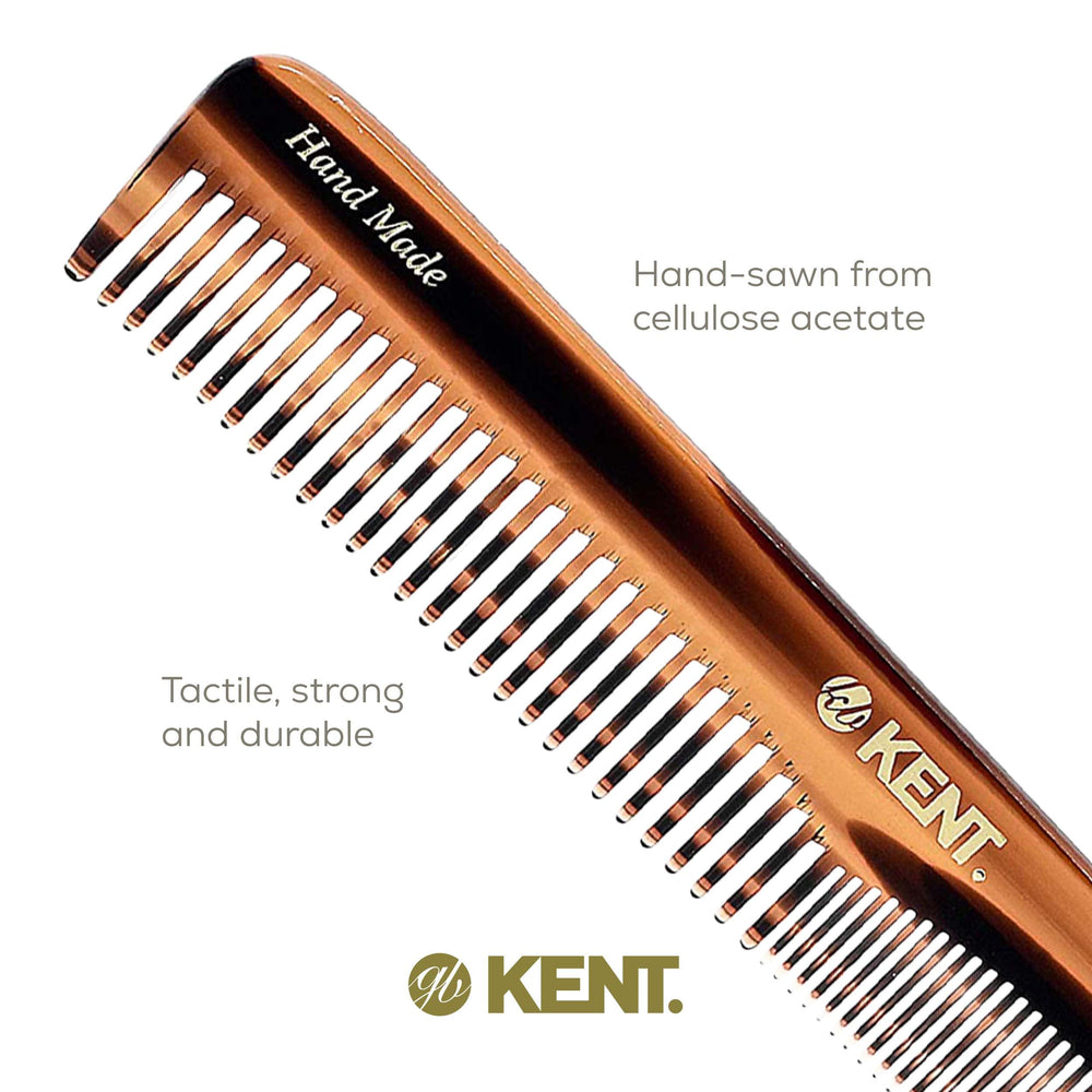 Kent 6T cellulose acétate, matériau anti-statique pour cheveux lisses.
