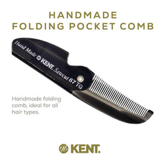 Kent 87T dents fines pour barbe et moustache sans traction.