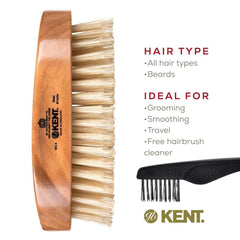 Kent MC4: poils fermes pour cheveux et barbe de longueur moyenne à épaisse.