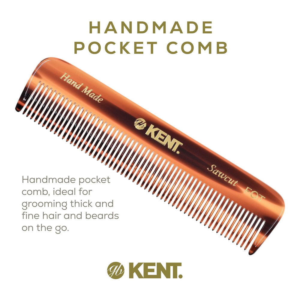 Kent peigne dents fins coupe-scie – surface lisse et sans accrochage.