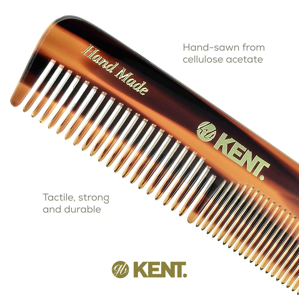 Kent OT Tortue, compagnon de voyage compact pour cheveux et barbe en déplacement.