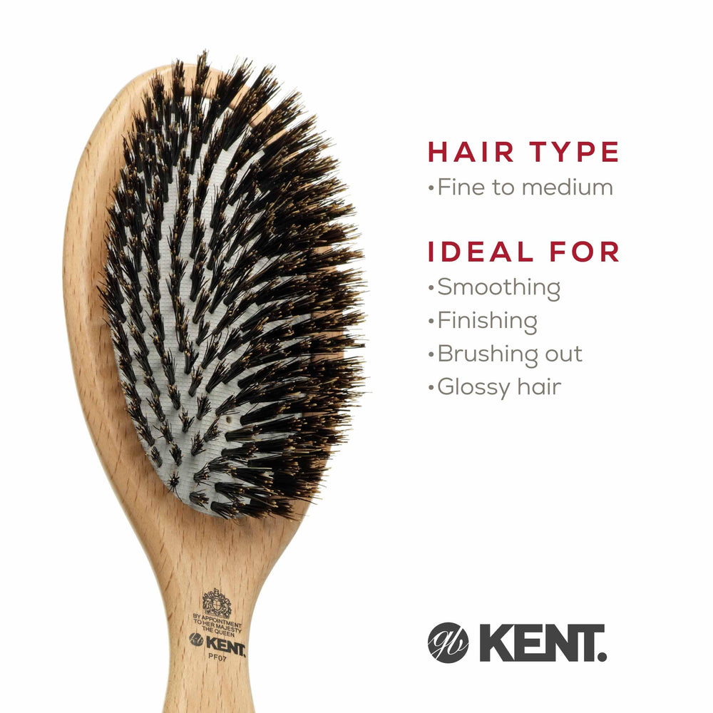 Kent PF07 brosse cadeau idéal pour homme, élégante et utile au quotidien.