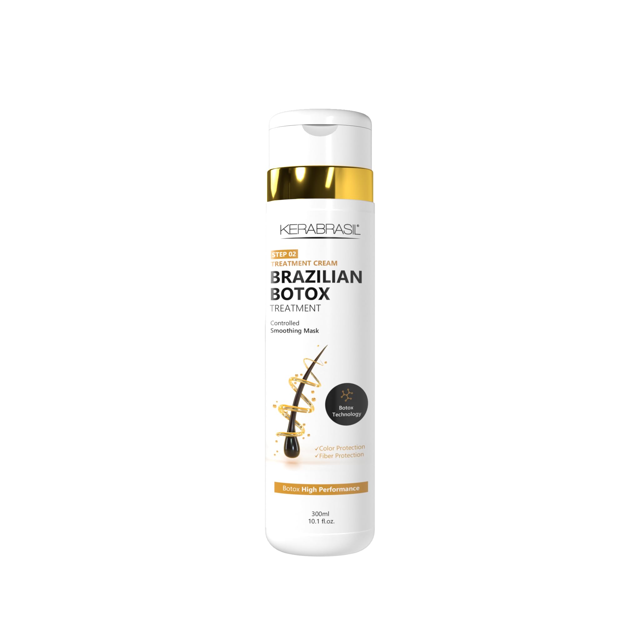 Kerabrasil STEP 01-03 Botox Bresilien, réparation profonde des cheveux abîmés