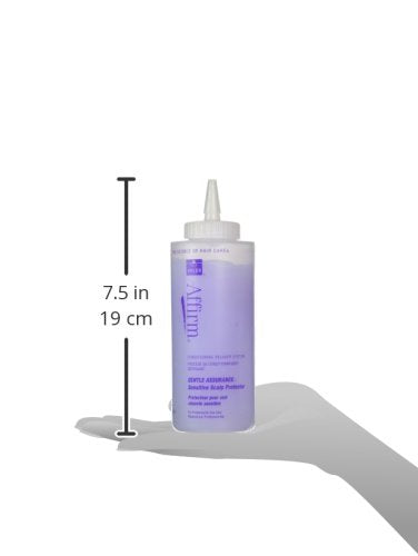 Démêlage facilité après l’application du protecteur Affirm sur les cheveux.