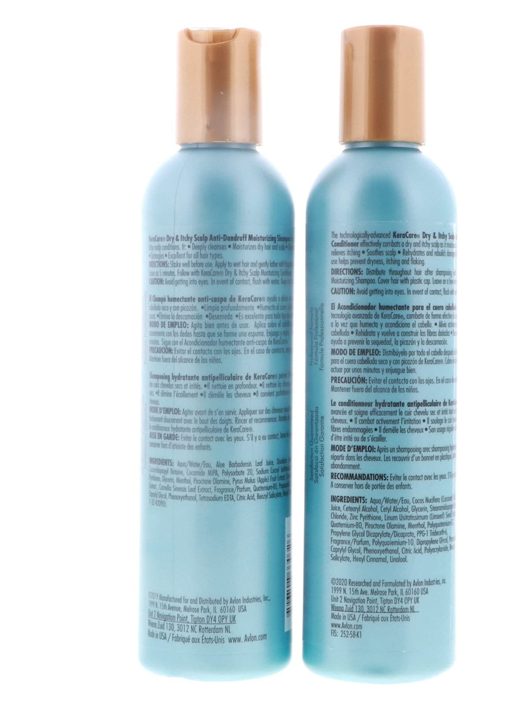KeraCare Avlon soin cuir chevelu sec—apaisement et douceur.