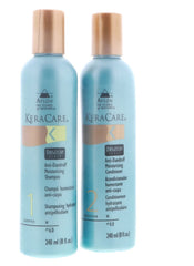 KeraCare Avlon après-shampooing—cheveux démêlés et hydratés.