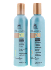 KeraCare Avlon shampooing—flacon visible, hydratation du cuir chevelu sec.