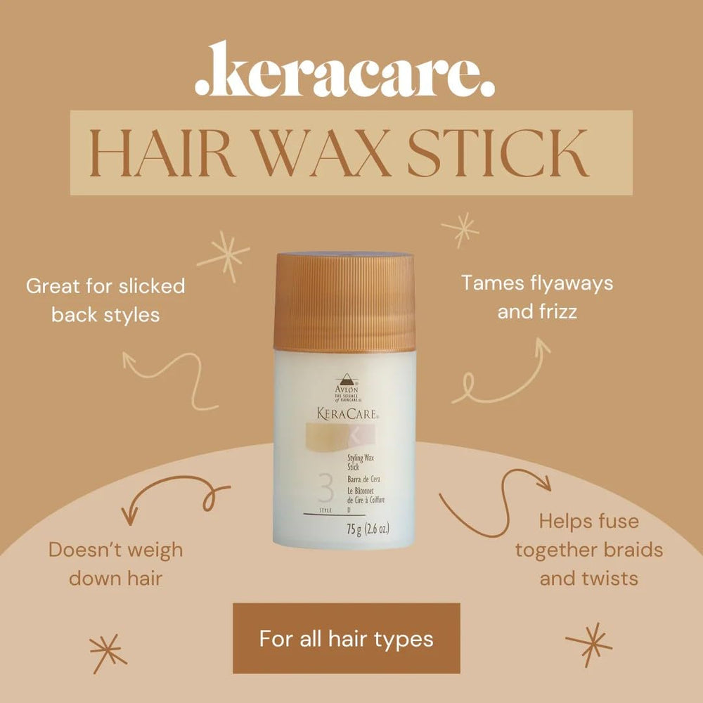 KeraCare Avlon cire-coiffante: effets-coiffage spéciaux pour des looks variés.