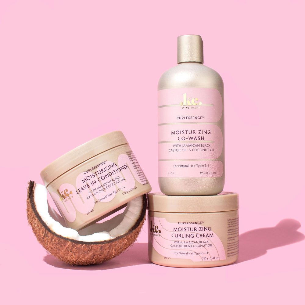 KeraCare CurlEssence: sans silicone ni parabènes pour une routine propre.