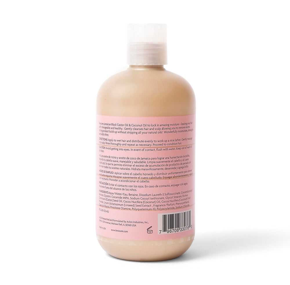 Texture crèmeuse du Shampooing Hydratant KeraCare, expérience riche et soyeuse.