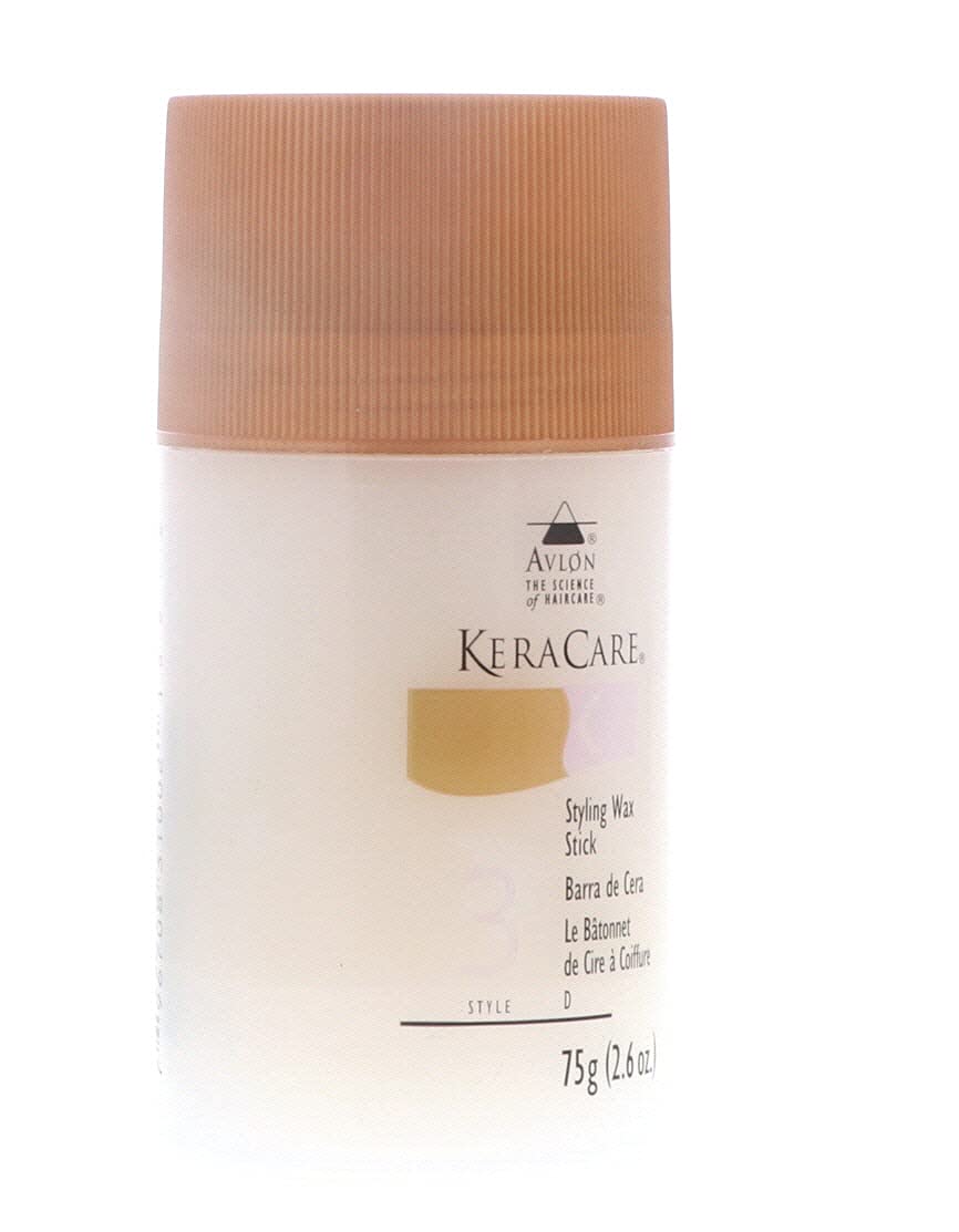 Keracare bâton cire coiffante, style rapide et pratique au quotidien.