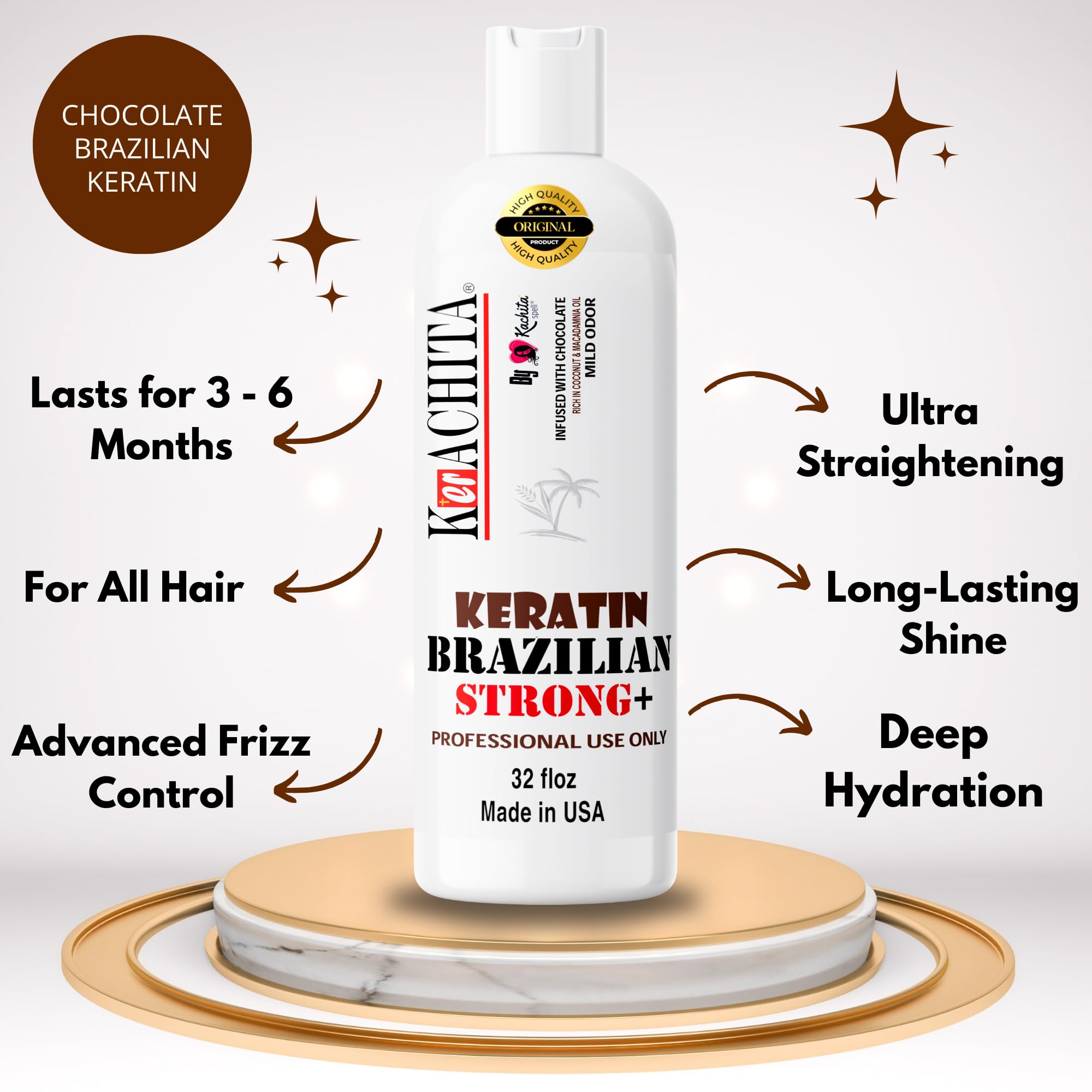 KERACHITA application soin cheveux — étape simple pour un rendu lisse et sans frisottis.