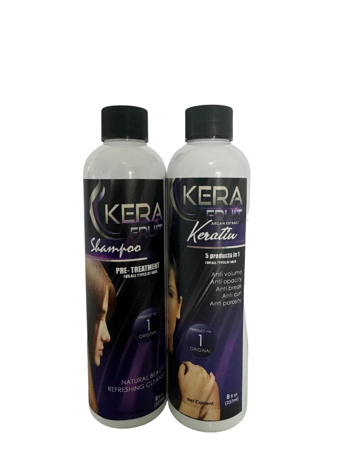 Kerafruit chirurgie capillaire 8oz: lisser les cheveux et dompter les frisottis.