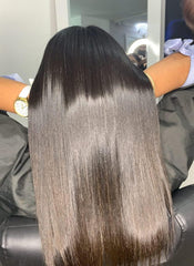 Kerafruit shampooing capillaire 8oz: routine simple pour cheveux propres et brillants.
