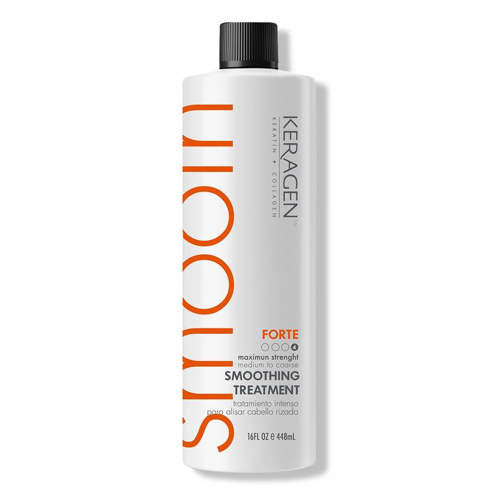 Keragen – bouteille de lissage kératine 16 oz, pour un coiffage facilité et des cheveux lisses.