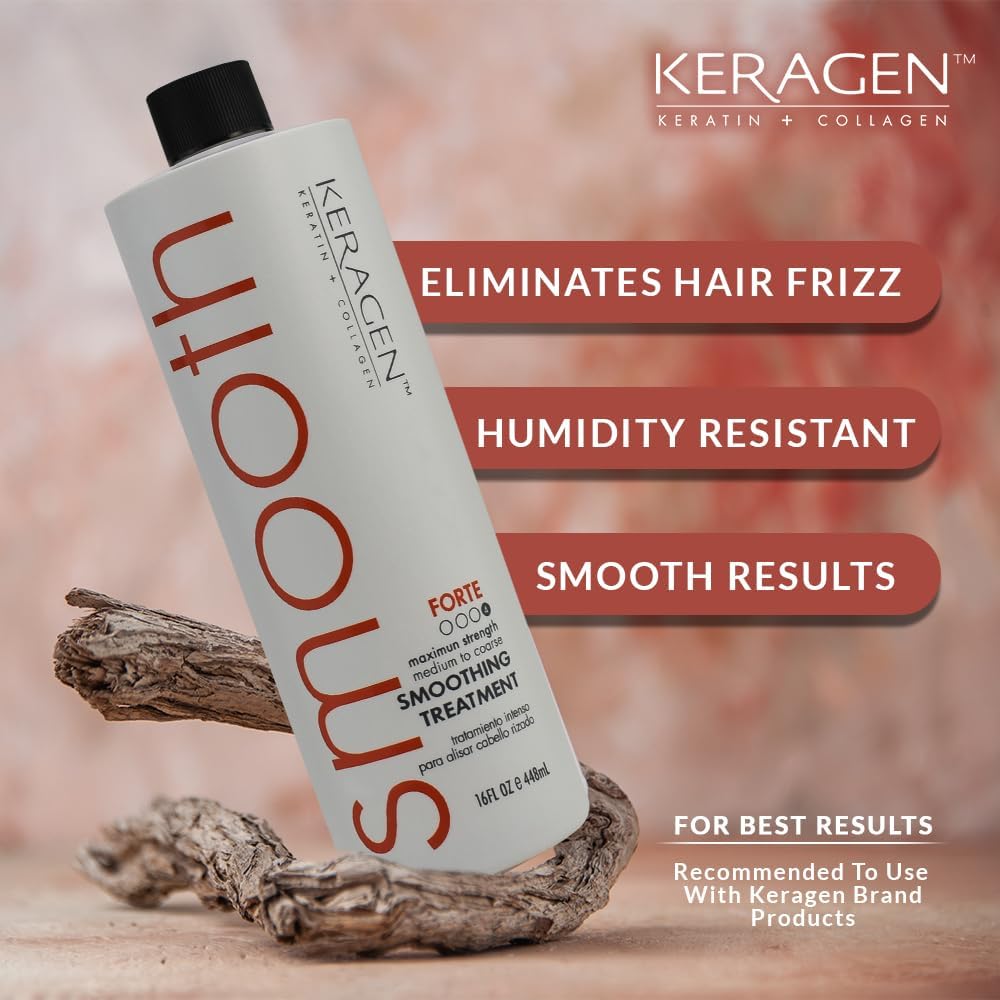 Keragen – mélange kératine et collagène renforçant les cheveux et la vitalité.