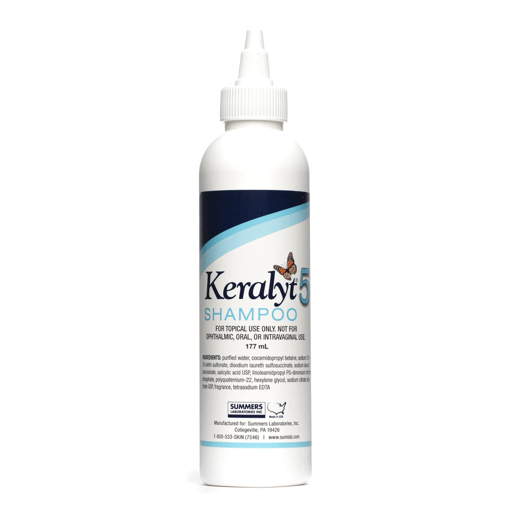 Keralyt 5 Shampoing, pré-douche pratique pour démêler et exfolier