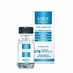 Gel Kera Nail Gel 47% Urée, bouteille avec applicateur pour les ongles et la peau