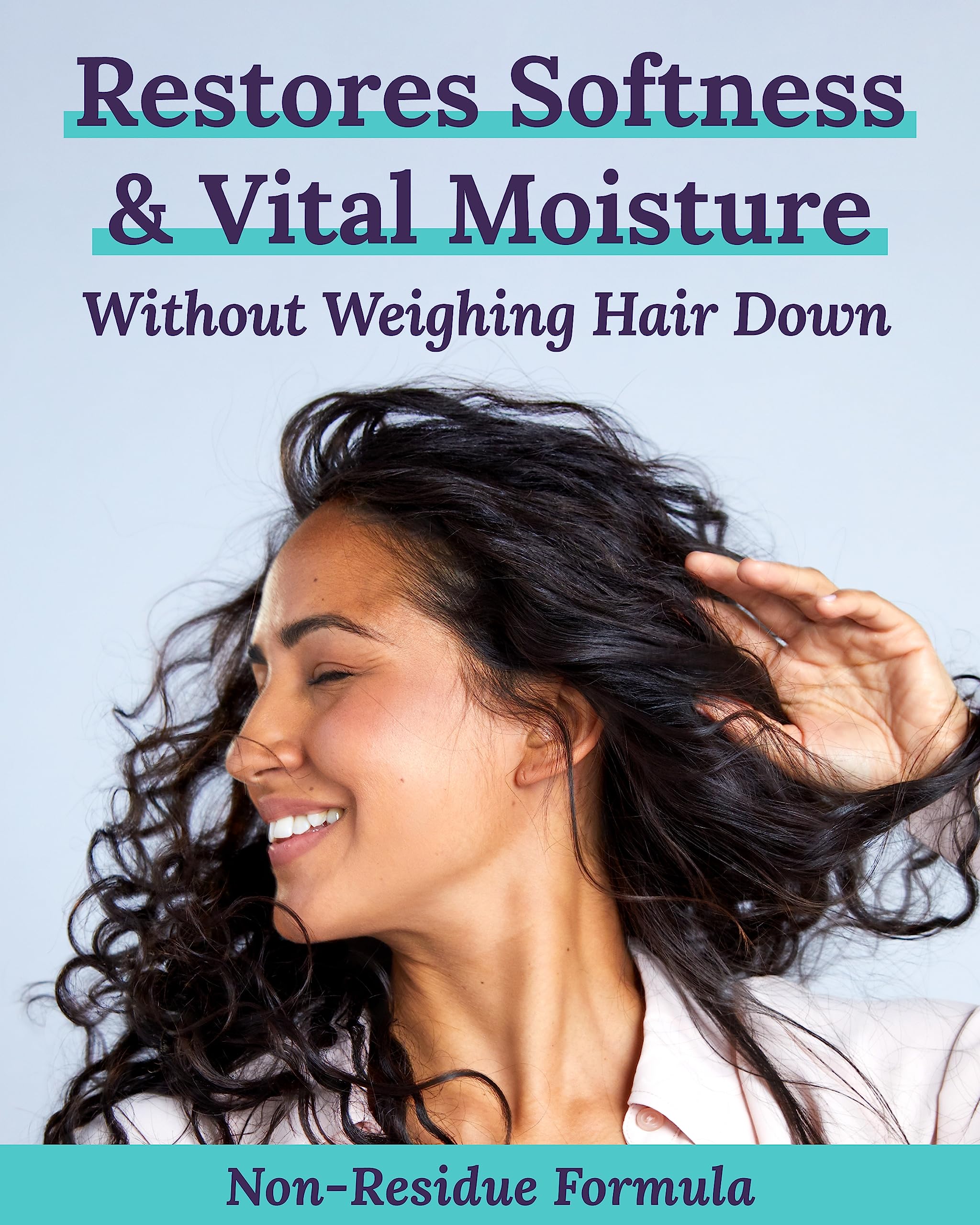 Ensemble Keranique soins cheveux hydratation et douceur.