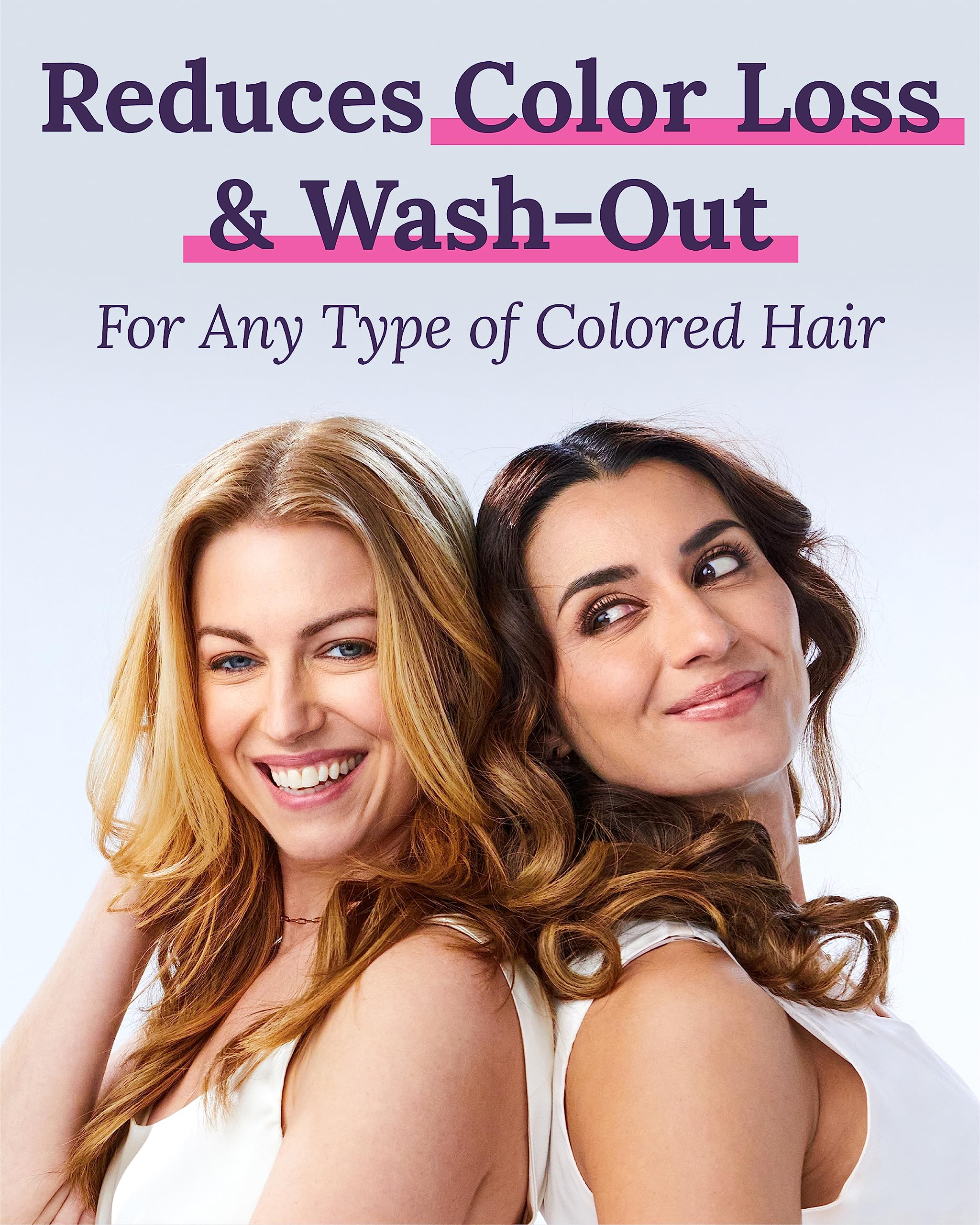 Keranique Color Boost – etiquette sans sulfates ni colorants.