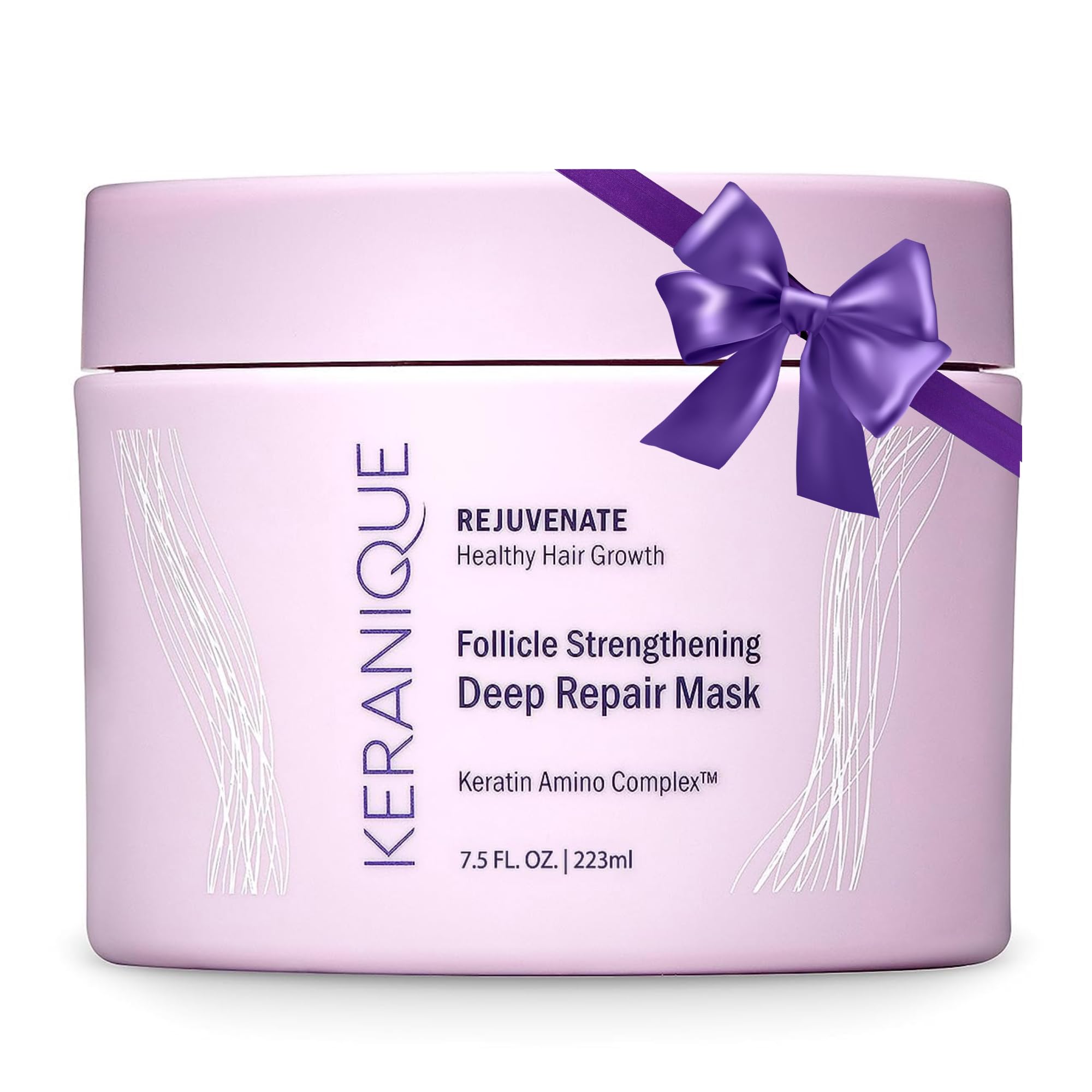 Keranique Masque Cheveux – réparation profonde pour cheveux secs et abîmés.