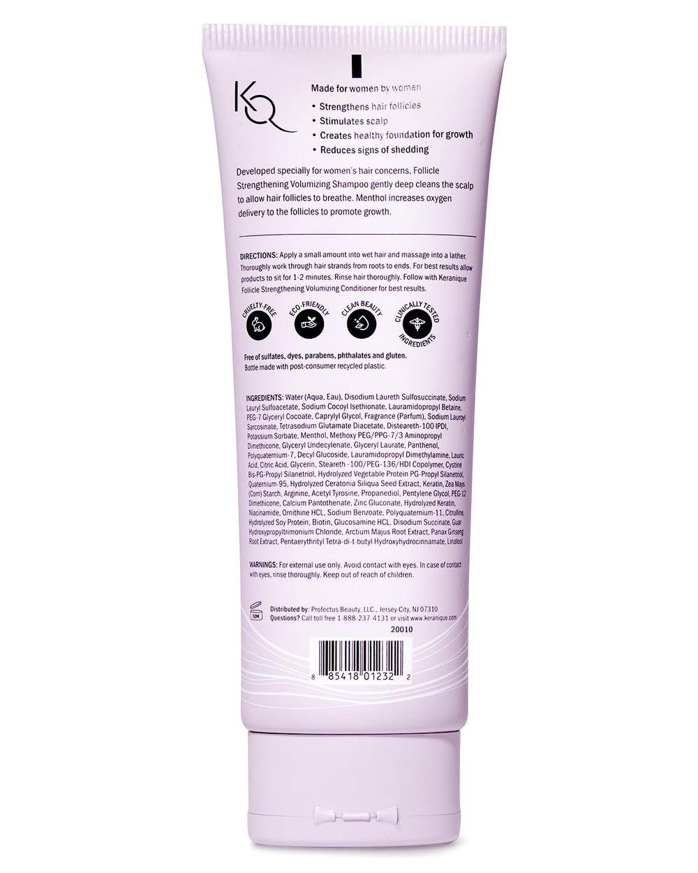 Keranique shampooing volumisant : utilisation quotidienne simplifie la routine capillaire.