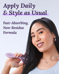 Cheveux plus épais après l’utilisation du Keranique Follicle Booster