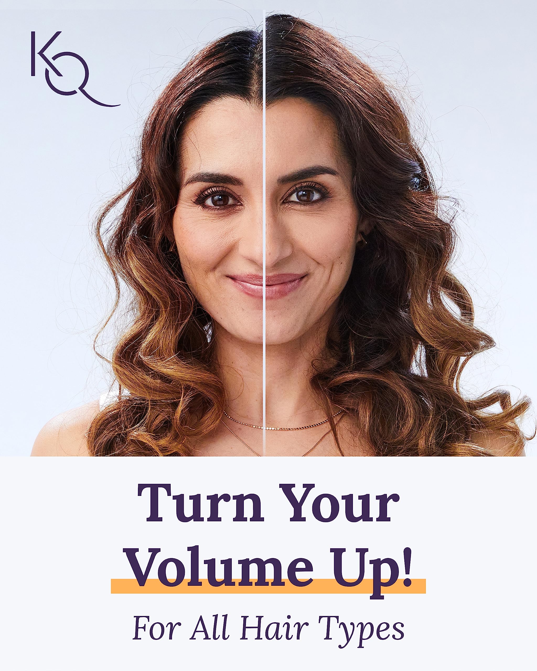 Keranique Après-shampoing Volume-Épaississant en flacon, cheveux plus forts et volumisés.