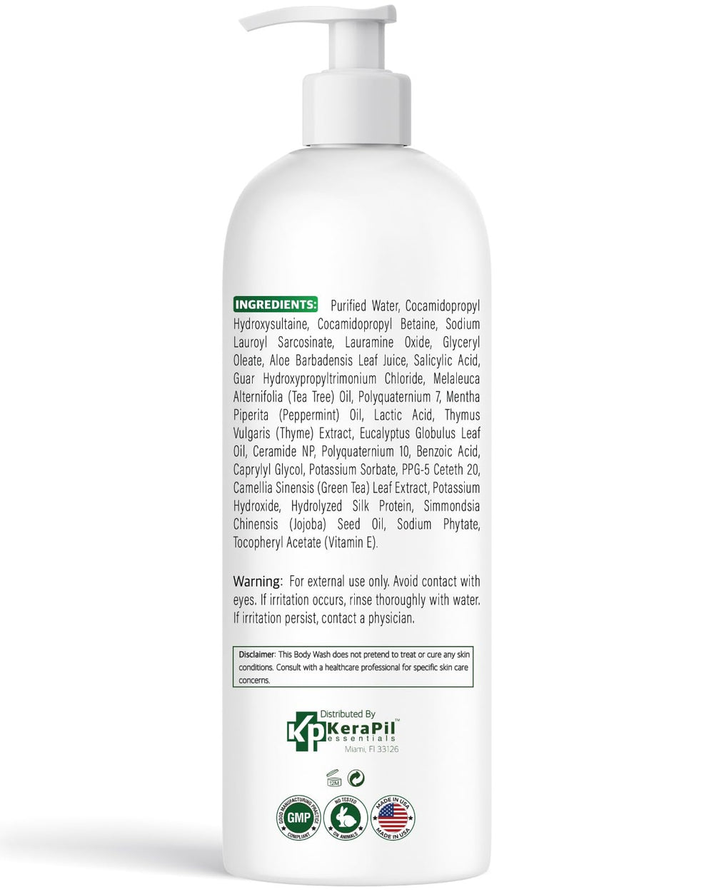 KERAPIL Bacterinyl Formule sans sulfate – lavage plus doux pour la peau