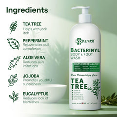 KERAPIL Bacterinyl odeur fraiche menthe – effet rafraichissant sur la peau