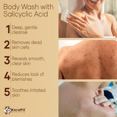 KERAPIL douche corps aloé vera et jojoba: hydratation douce et nourrissante.