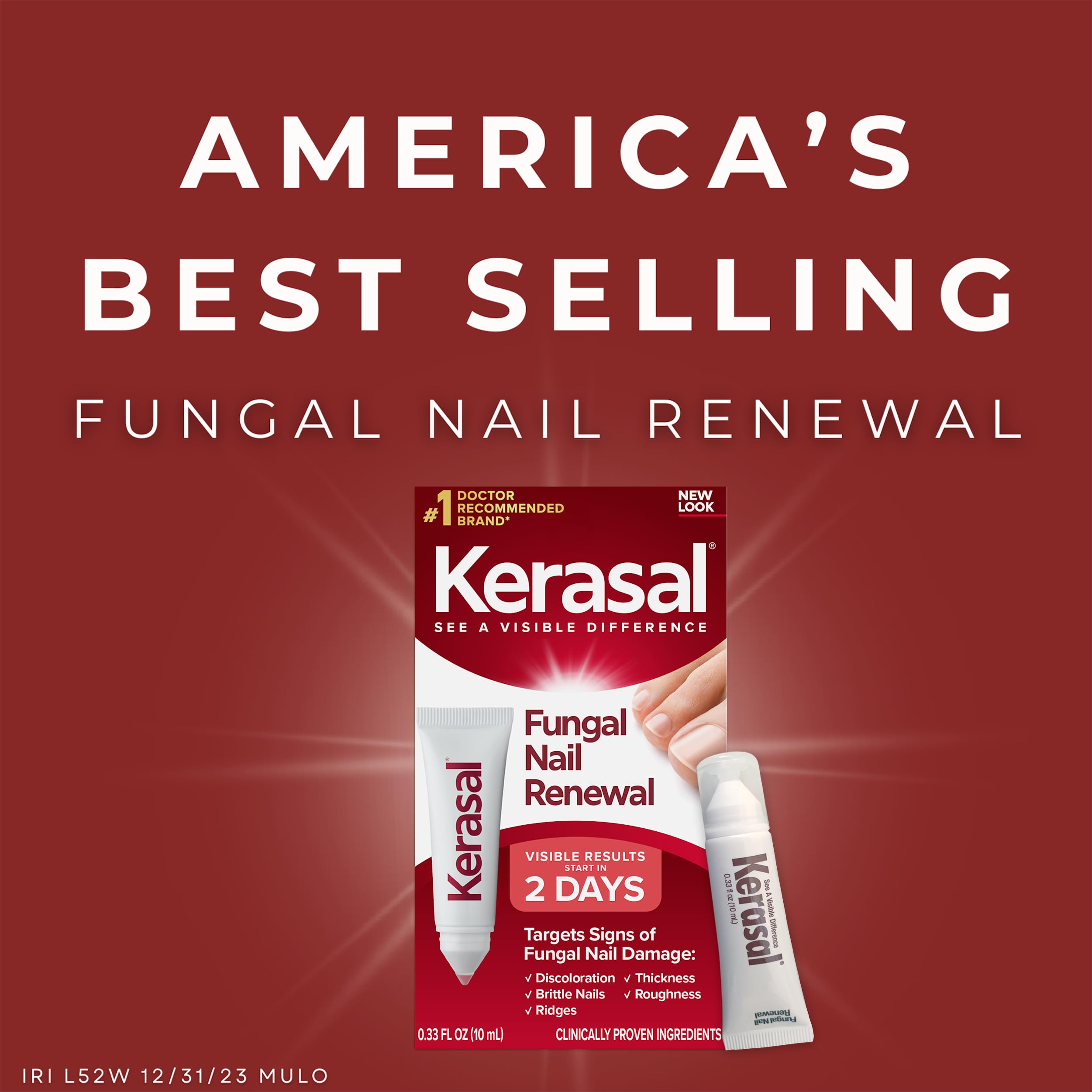 Kerasal Rituel soin quotidien des ongles: utilisation simple et régulière.