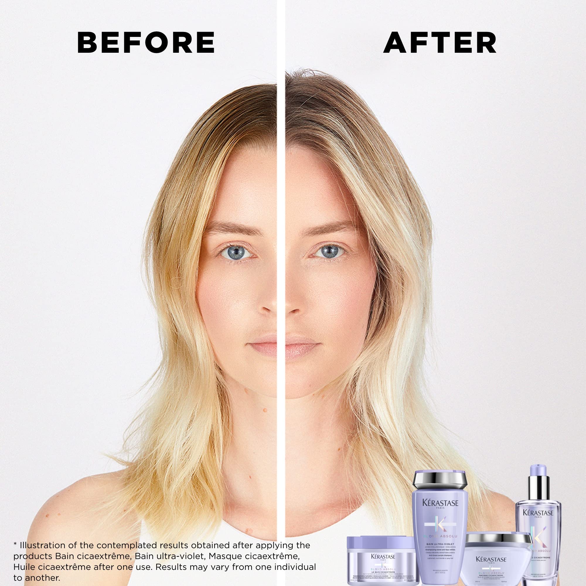 Sérum KÉRASTASE Blond Absolu Cicaplasme texture: crème légère lissant les longueurs