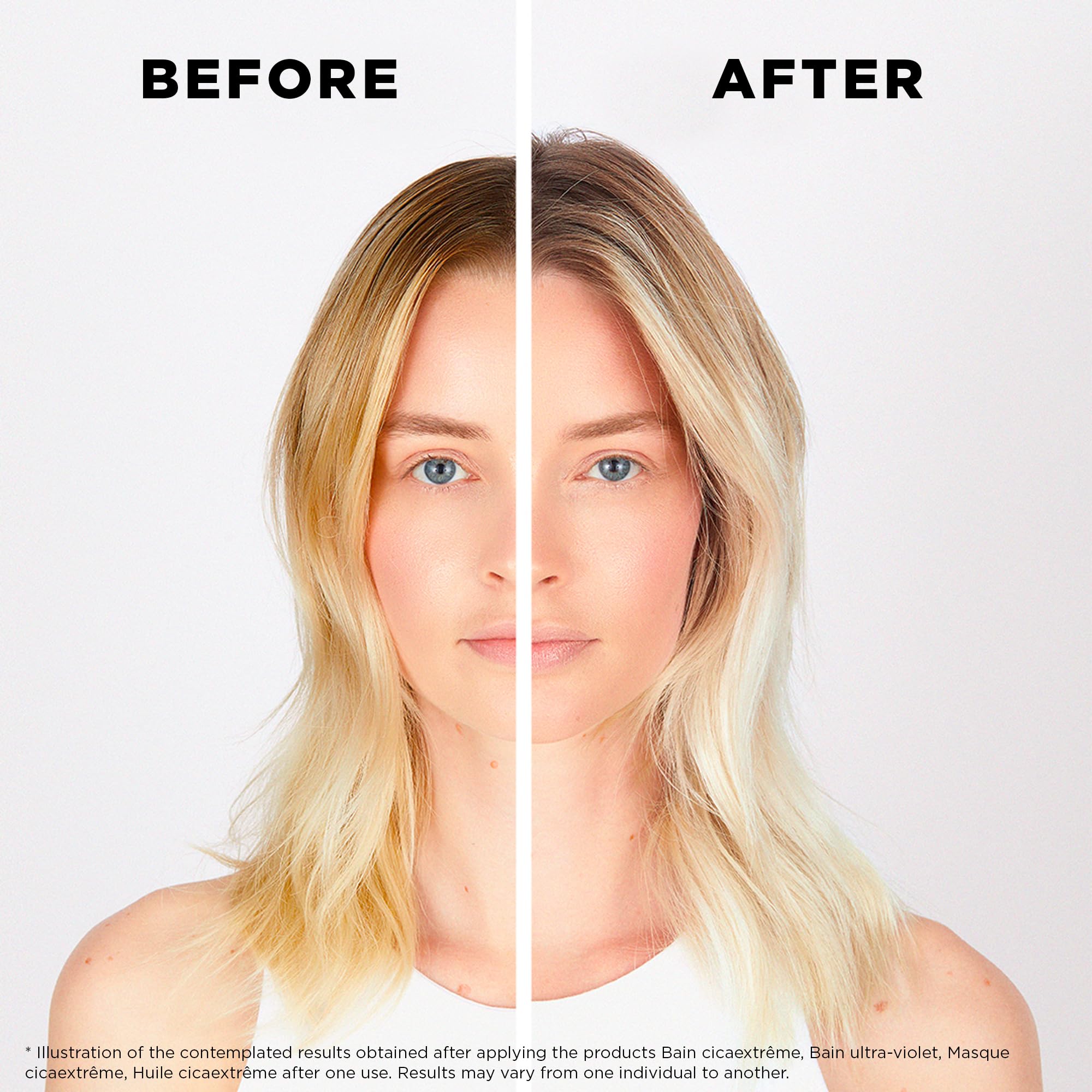 Kerastase Blond Absolu hyaluronique renforce et apporte douceur aux cheveux.