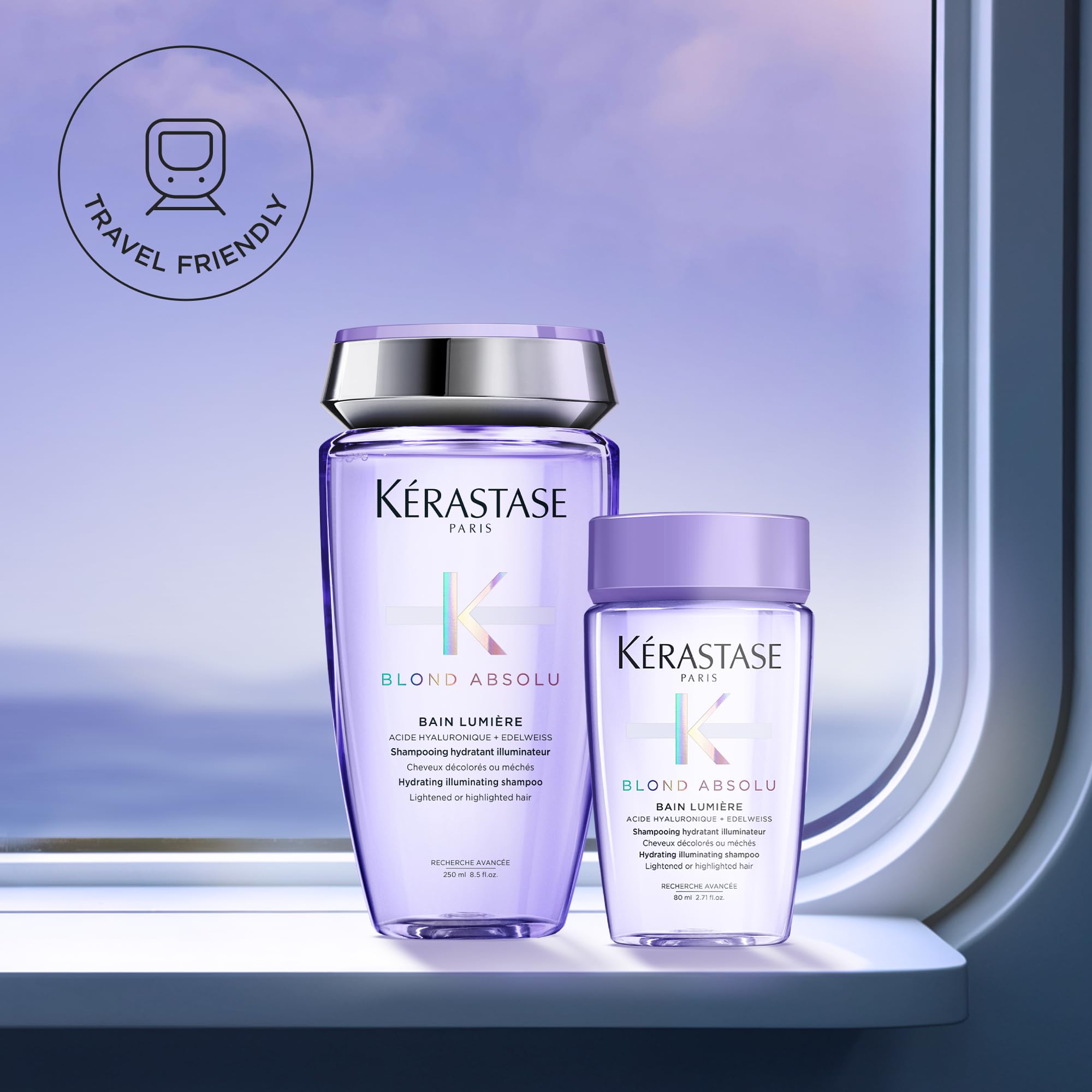 Kerastase Blond Absolu Lumière, hydratation profonde des fibres capillaires blondes