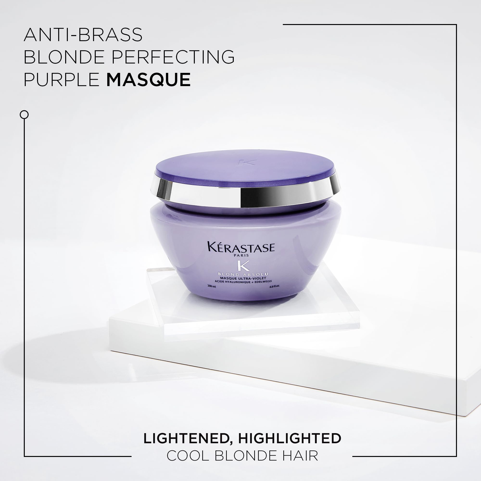 Kerastase Blond Absolu pigments bleus et violets déposent la couleur.