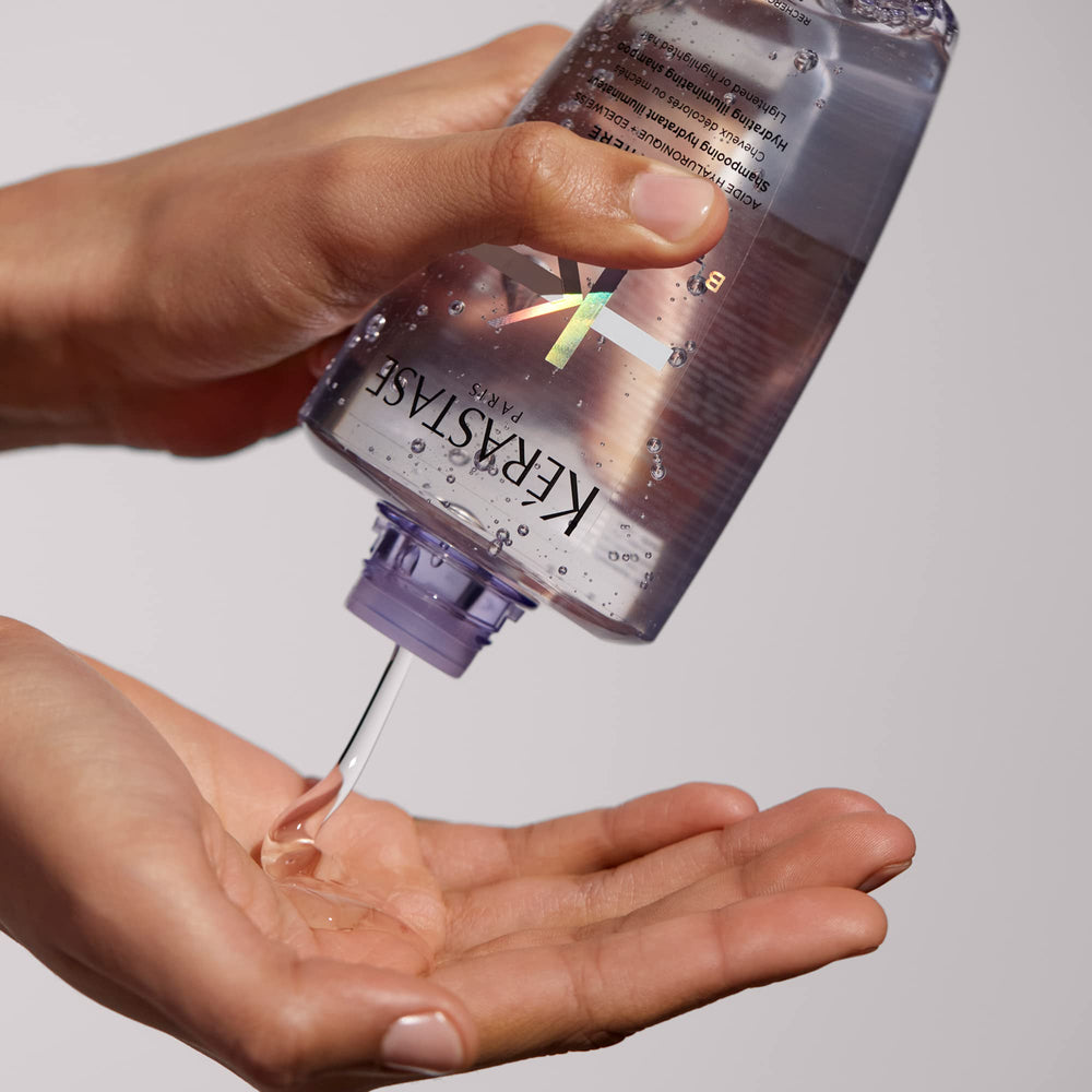 KÉRASTASE Blond Absolu – illumination des cheveux grâce à l’hydratation intérieure.