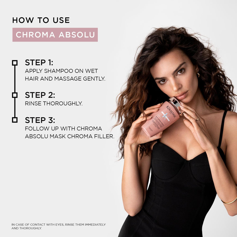 KÉRASTASE Chroma Absolue protection coloration : aide à maintenir l’éclat de la couleur