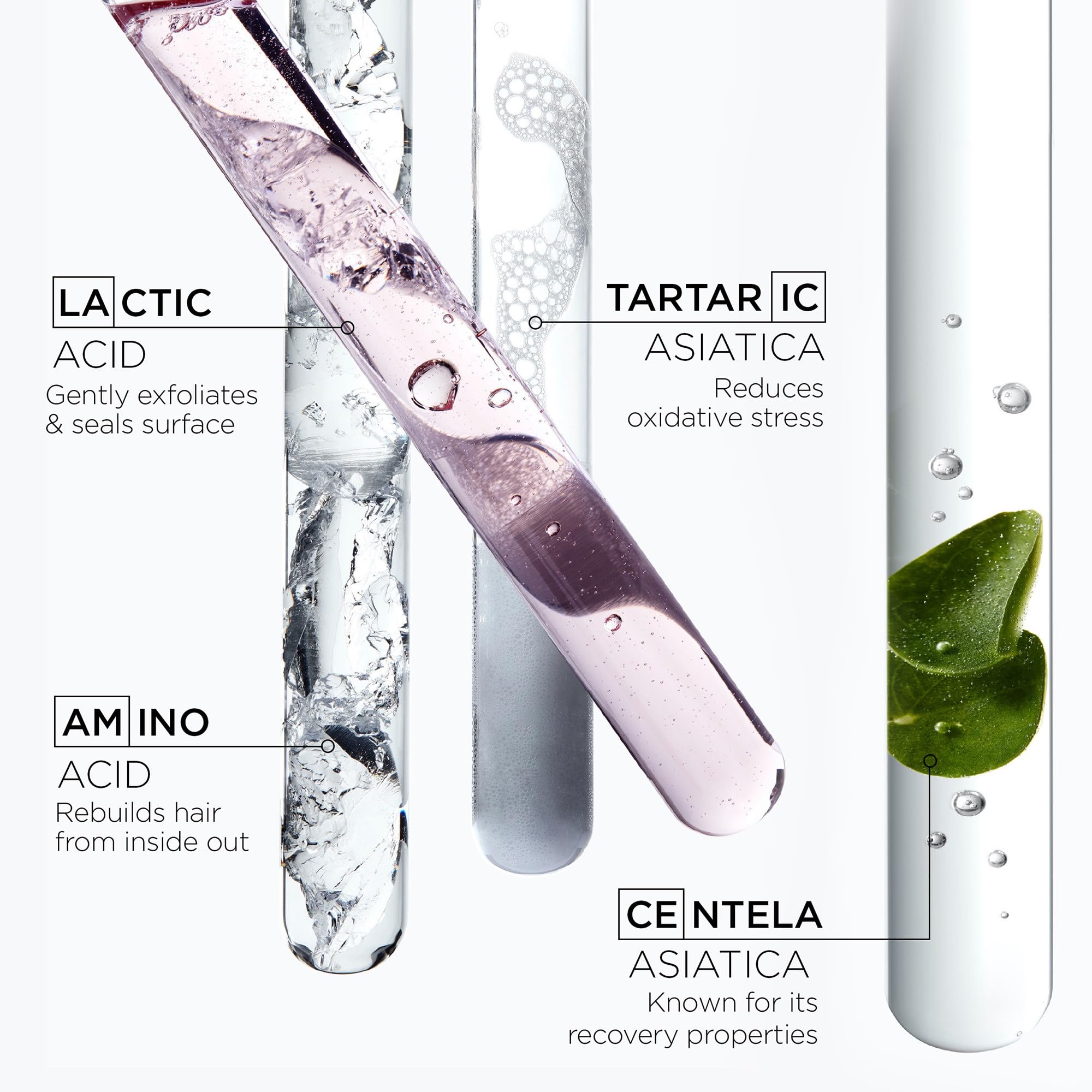 KÉRASTASE Chroma Absolute Shampoing – cheveux après lavage montrant moins de porosité et plus de brillance.