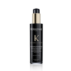 KÉRASTASE Chronologiste sérum protecteur chaleur argan sur flacon, protège les cheveux et nourrit.