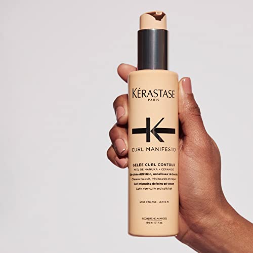 KÉRASTASE Curl Manifesto Gelee Curl Contour: routine quotidienne pour boucles