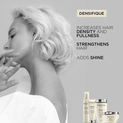 Kérastase Densifique Densité: acide hyaluronique pour hydratation et densification.