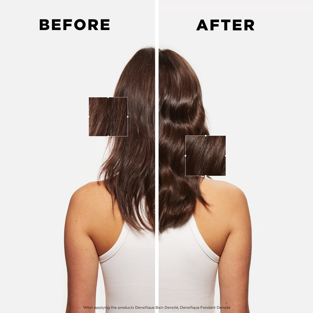 Kérastase Densifique Densité: routine quotidienne simple pour cheveux plus pleins.