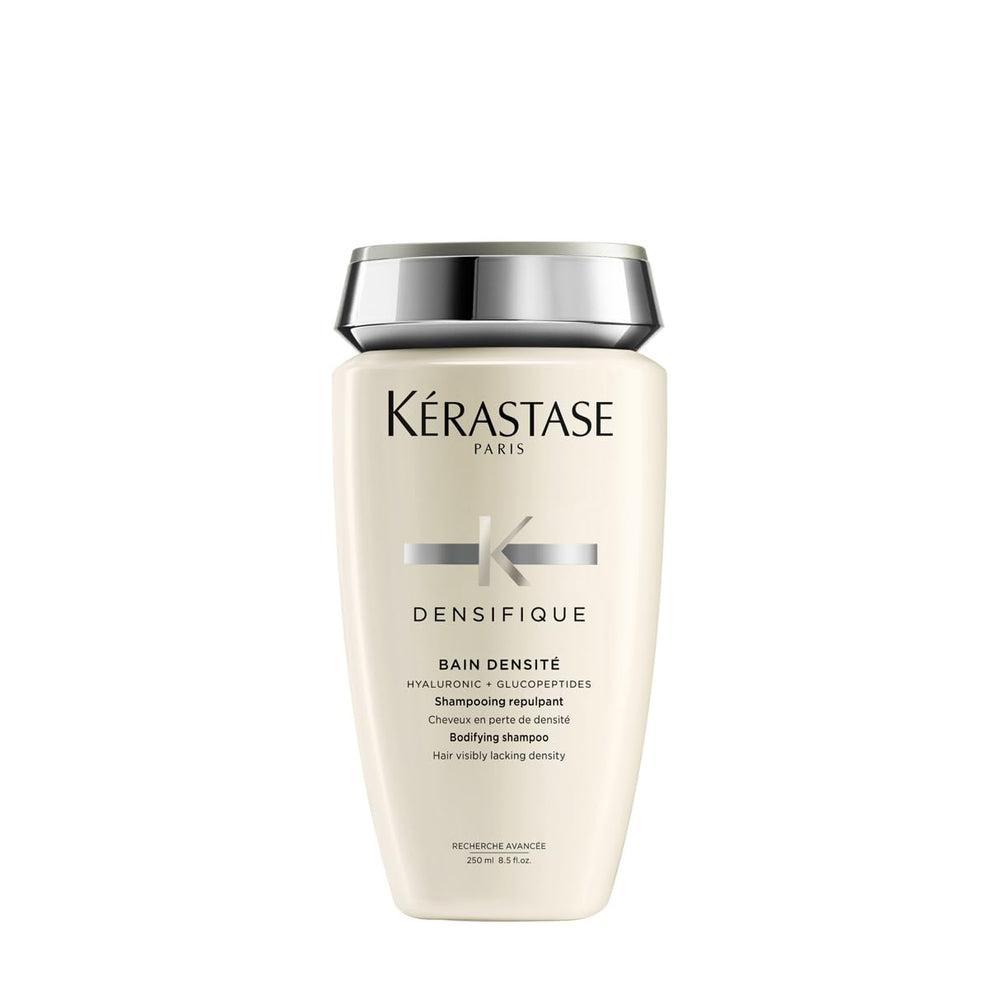 KÉRASTASE Densifique Shampoo, bouteille chic pour renforcer et épaissir les cheveux.