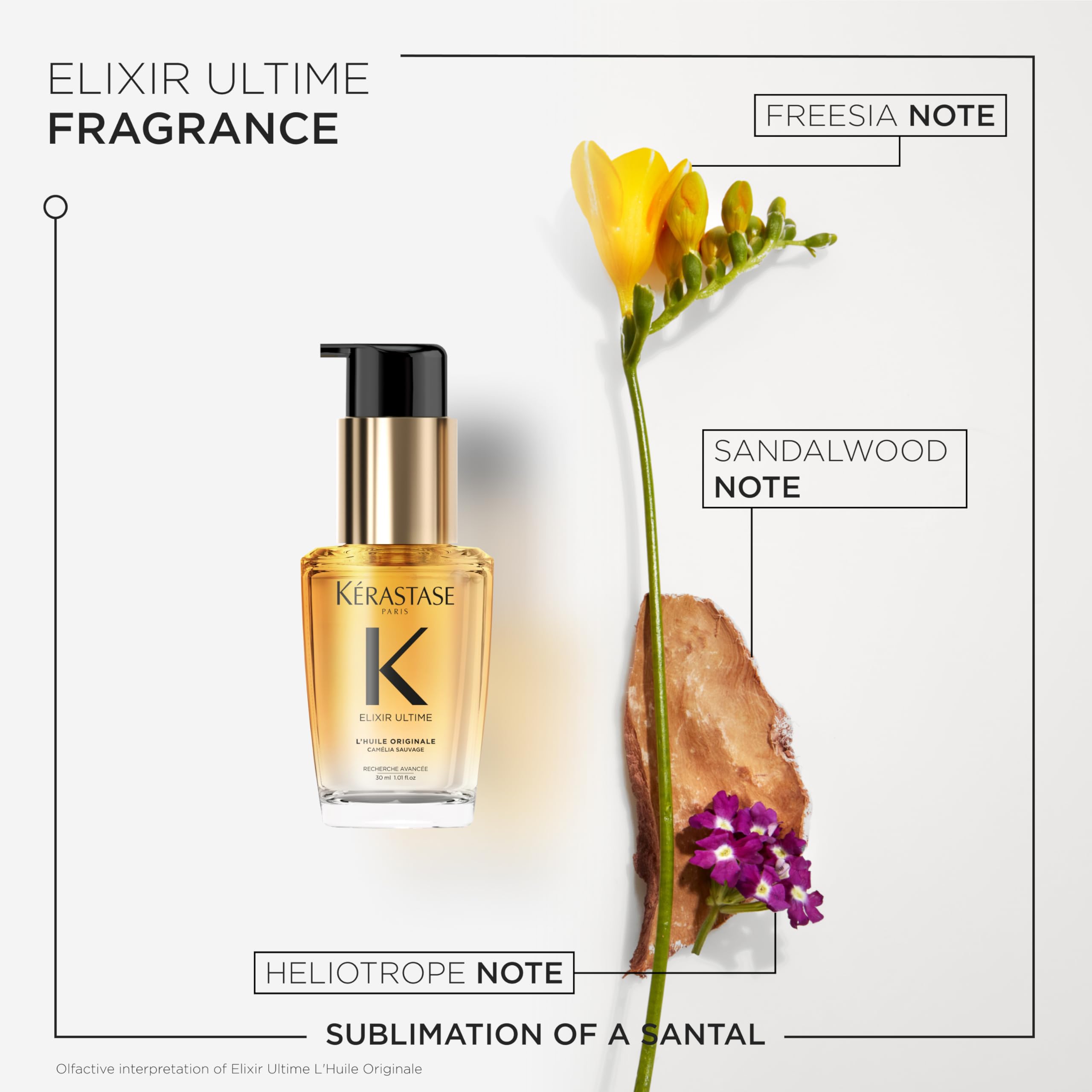 Kerastase Elixir Ultime soin nourrissant et léger pour une routine quotidienne.