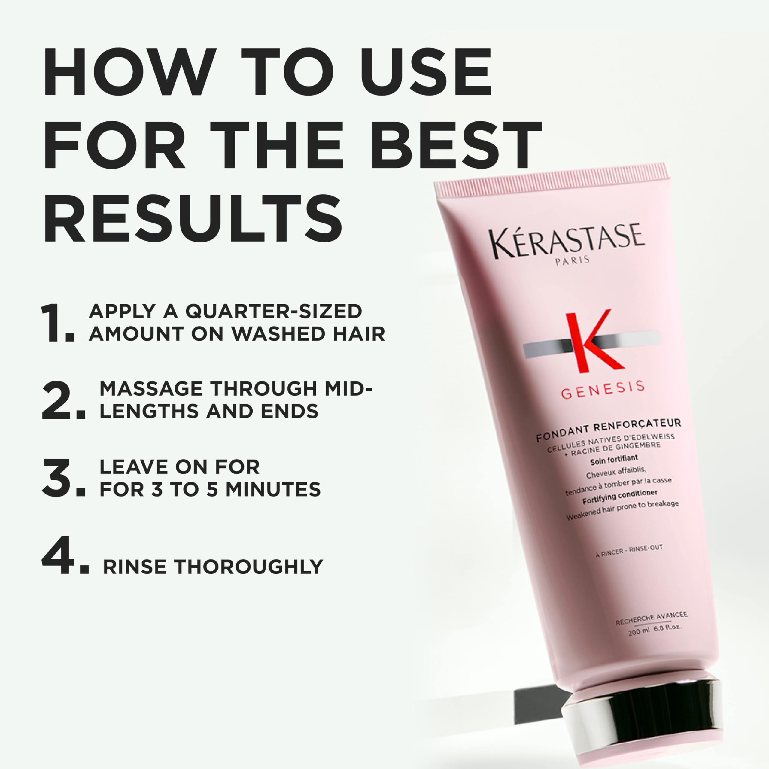 Kérastase Genesis Fondant: fortifie contre le dommage thermique et le brushing