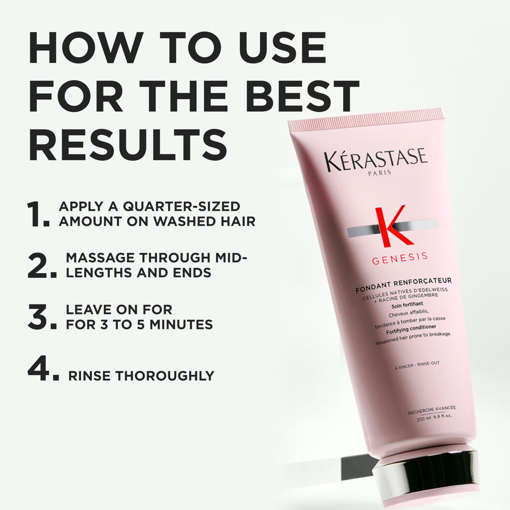 Kérastase Genesis Fondant: fortifie contre le dommage thermique et le brushing