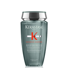 Kérastase Genesis Homme Bain de Force – bouteille élégante purifiant les cheveux et la barbe