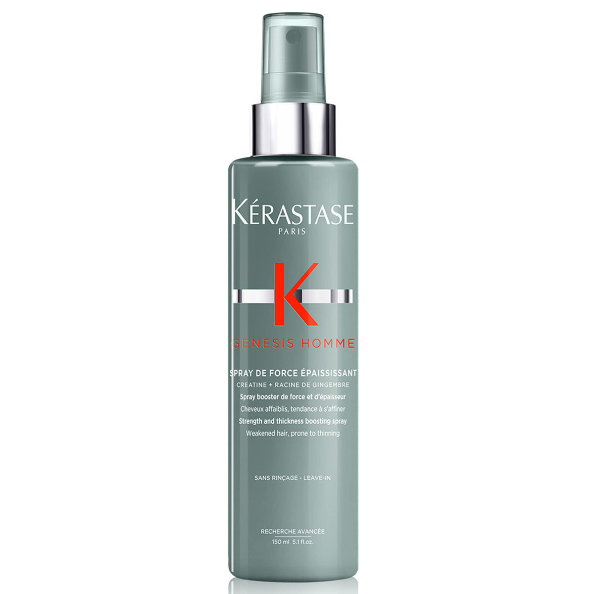 KÉRASTASE Genesis Homme Spray de Force – bouteille prête à l’emploi et volume immédiat