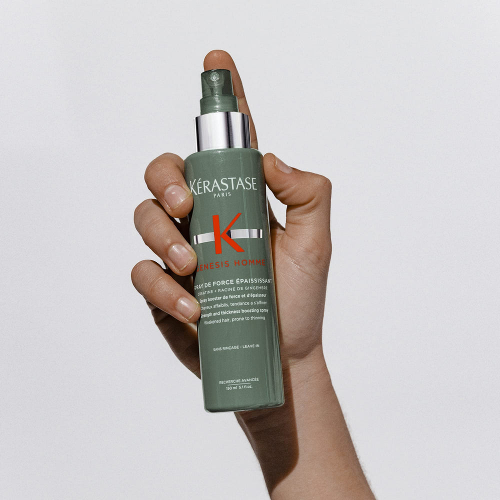 KÉRASTASE Genesis Homme – Creatine et Gingembre renforcent les cheveux